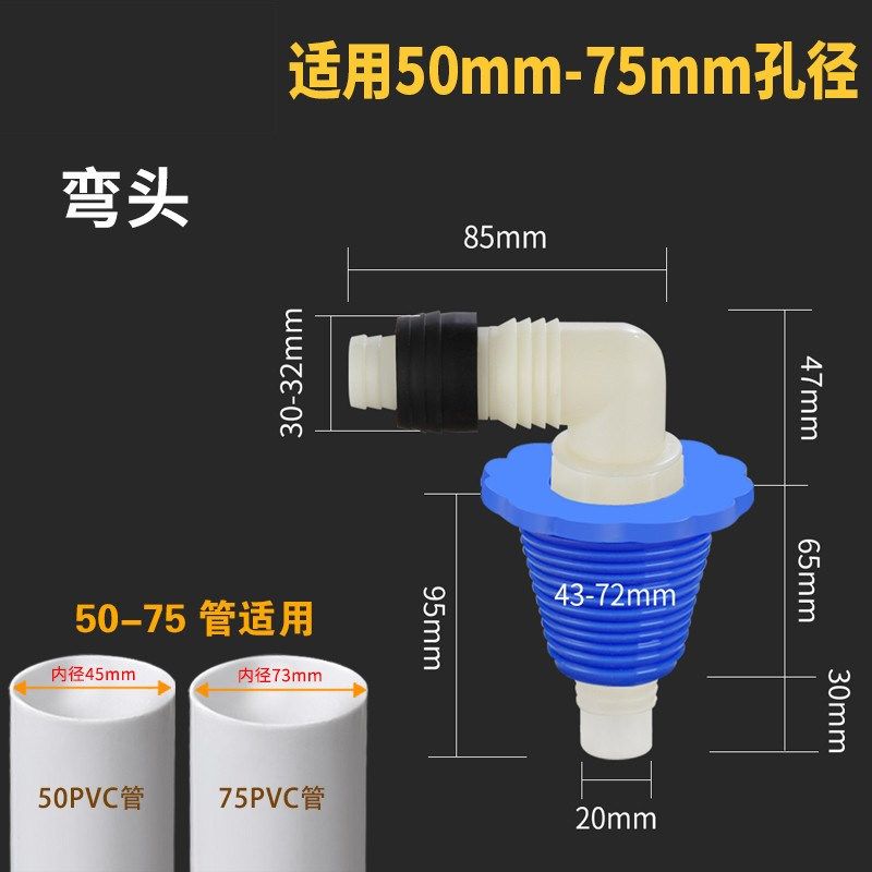 洗衣机下水管地漏三通接头排水管 75PVC管防臭密封圈面盆水槽下水,个性定制/设计服务/DIY,明信片定制,淘宝优惠券,粉丝福利购,淘宝优惠卷