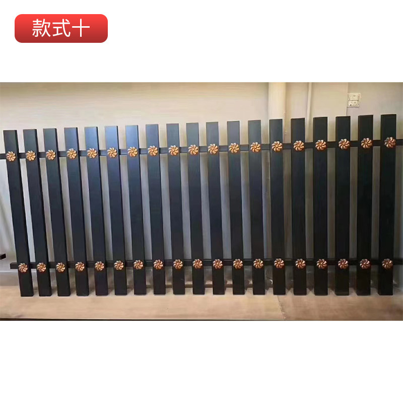 铝艺护栏花园围栏栅栏小区别墅中式栏杆户外庭围墙铝合金院子围栏