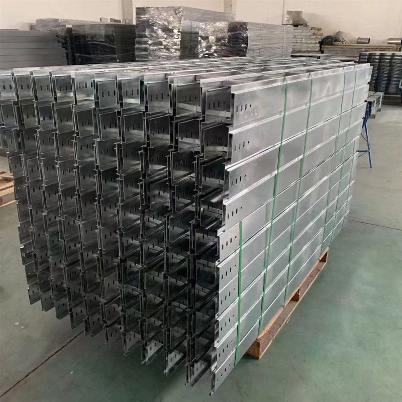 桥架镀锌电缆槽式不锈钢200x100铝合金100x50防火10U0x100线槽桥