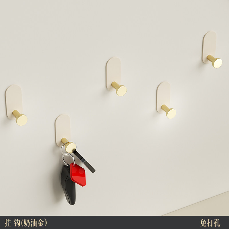 奶油风挂钩浴室浴柜入户门挂衣钩衣帽钩衣服墙壁壁挂免打孔玄关挂,个性定制/设计服务/DIY,明信片定制,淘宝优惠券,粉丝福利购,淘宝优惠卷