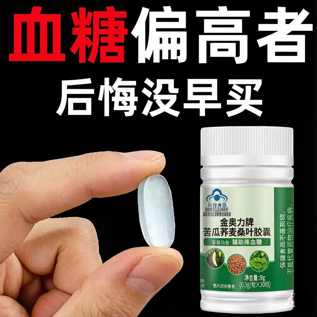 血糖偏高者糖尿病适用稳定血糖平衡片辅助降中老年控糖高保健品
