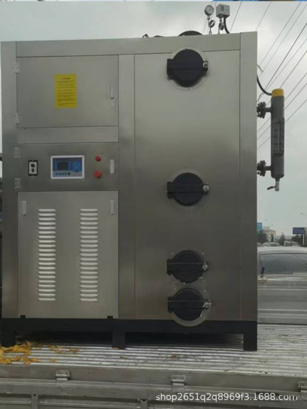 5吨杀青生物质蒸汽发生器蒸汽烘干发生器蒸发器立式