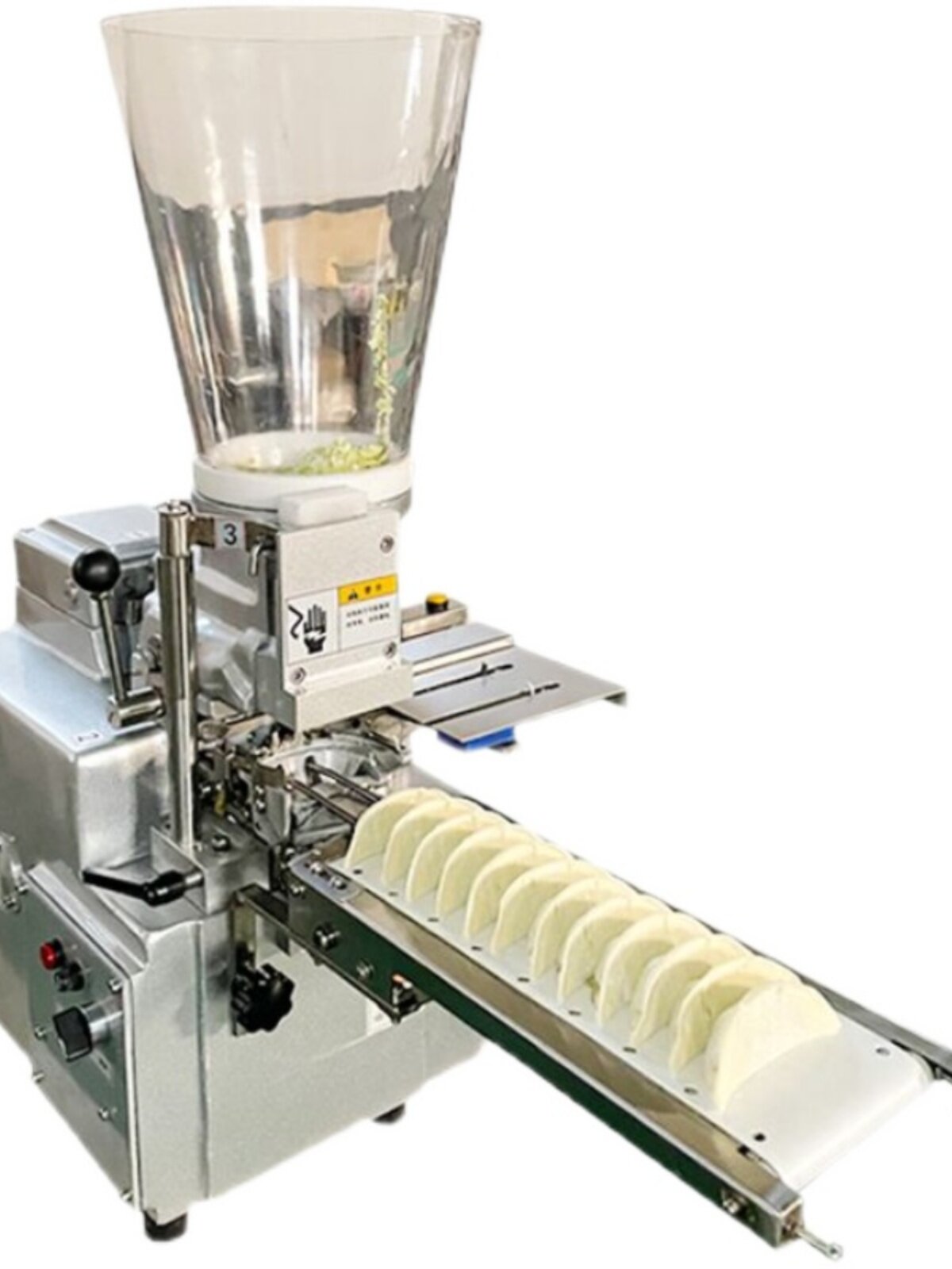 小型仿手工蒸饺煎饺机商用水饺锅贴一体机包合式半自动饺子机设备