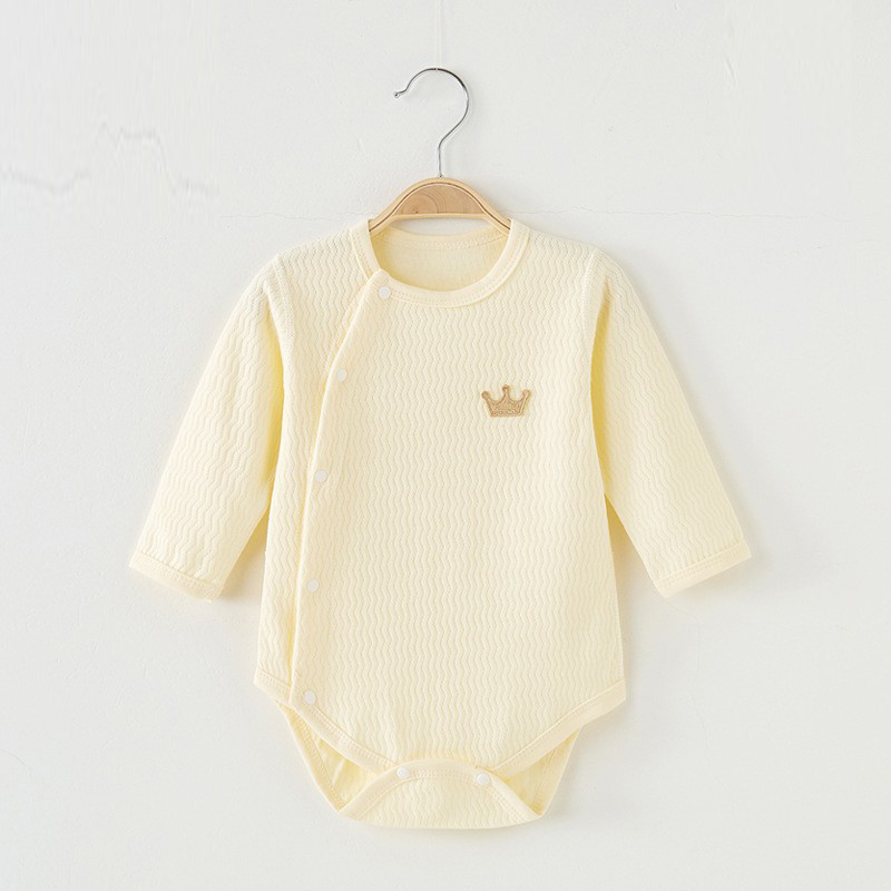 【撤柜专区】品牌专柜婴儿包屁衣春秋睡衣打底连体衣纯棉长袖A类