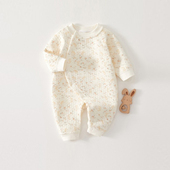 品牌专柜婴儿连体衣秋冬款 撤柜专区 夹棉保暖宝宝衣服贴身冬季