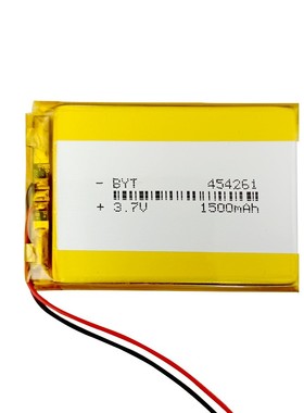 454261全新3.7V聚合物锂电池MP4 MP5 导航 行车记录仪通用电池A品