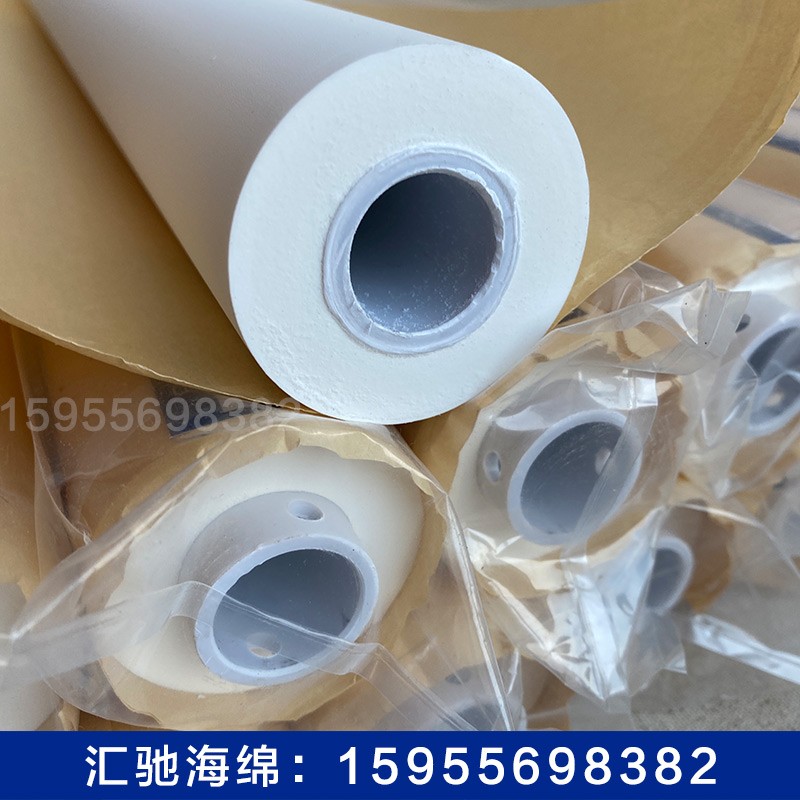 PVA海绵吸水辊玻璃清洗机海绵辊PP/PU海绵辊吸水棒吸水海绵辊吸油