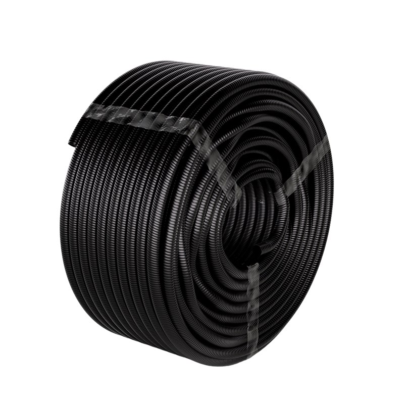 pp阻燃波纹管软管穿线管电线护套管pa尼龙可开口塑料螺纹管内径