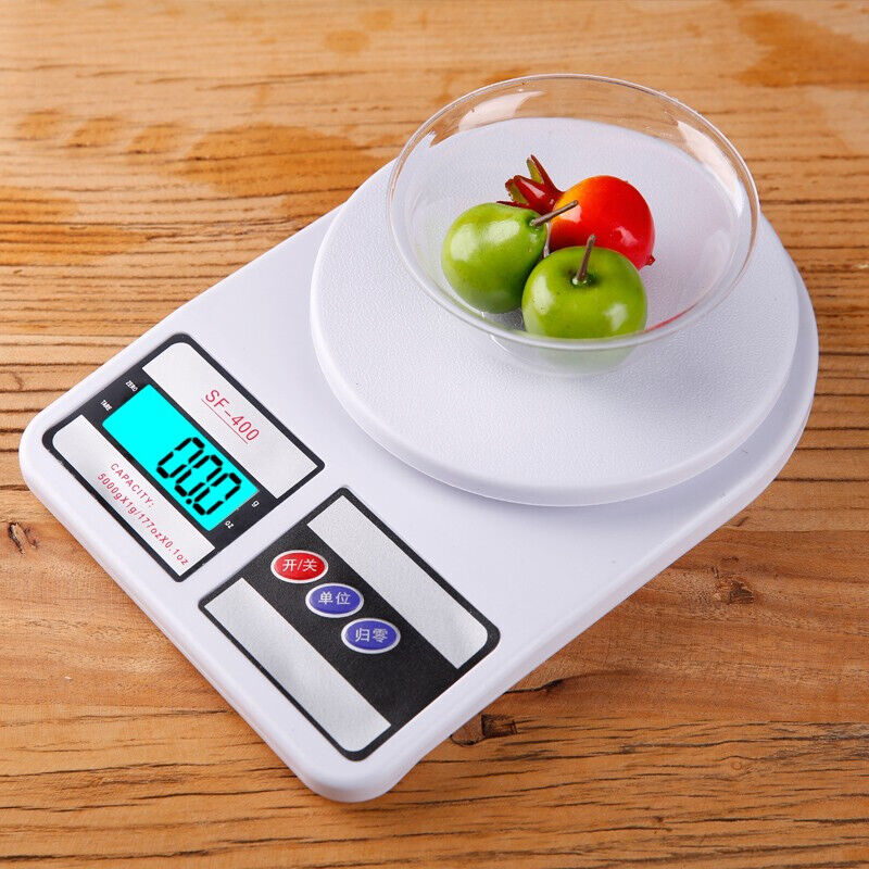 (带背光)厨房秤烘焙电子秤克称家用食物称精准1g商用珠宝10包邮