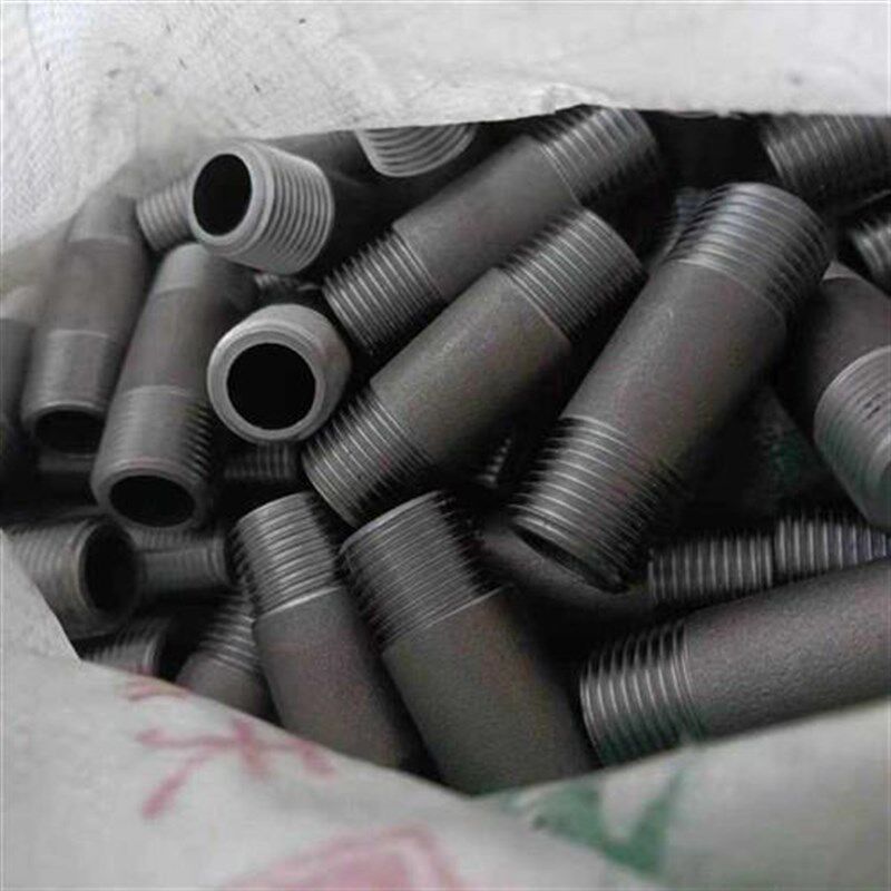 外丝接头焊接单丝头高压气体灭火管件碳钢npt螺纹无缝熟铁丝头