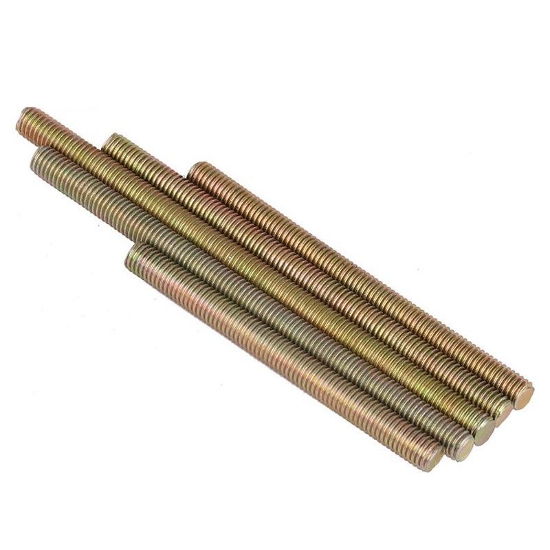 彩锌家具连接螺丝牙条全螺纹牙棒丝杆M6M8*20x30x40x55x60x80x140