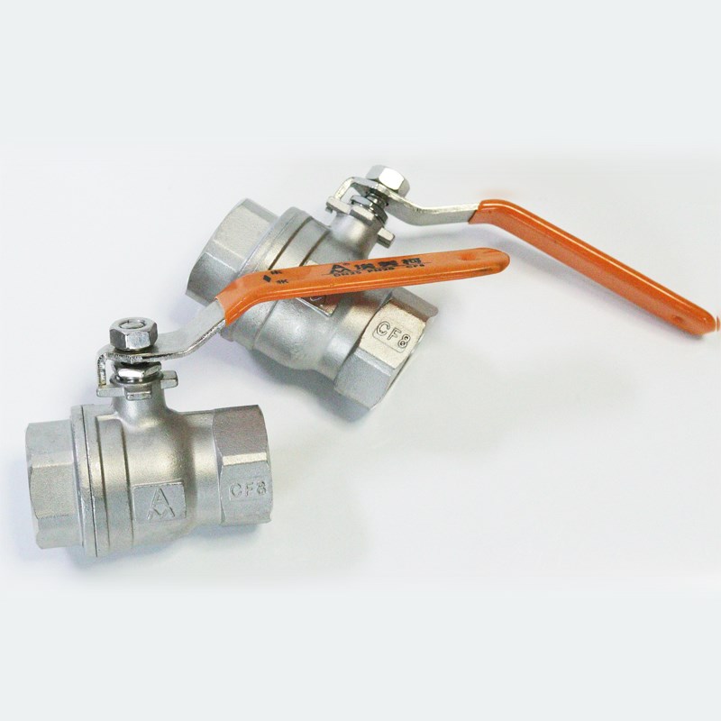 埃美柯8261不锈钢内丝二片式球阀量大优惠