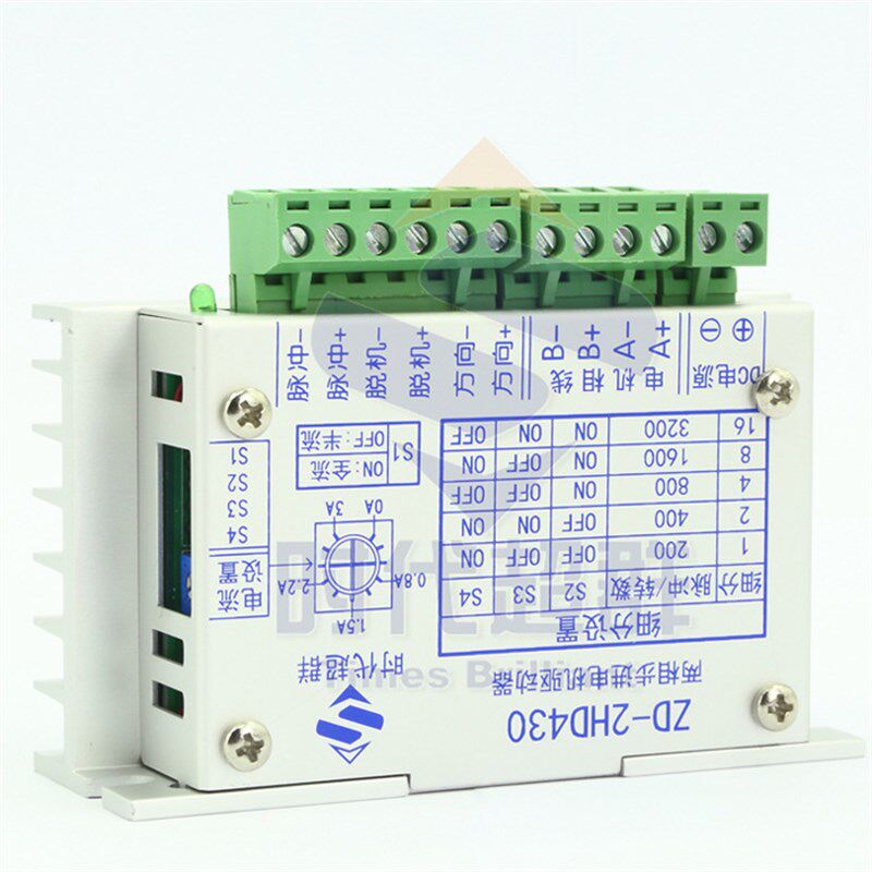 TB6600hq芯片制作/ 两相 42/57步进电机马达驱动器ZD-2HD430