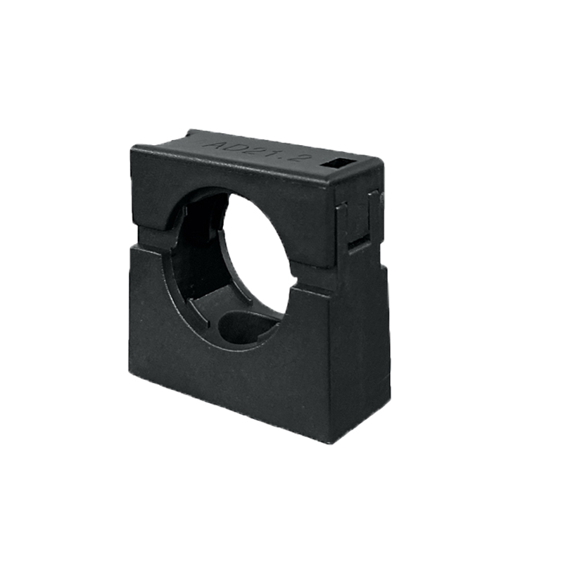 塑料波纹管固定支架PA尼龙卡座带胶卡子浪管卡扣软管定位管夹包邮