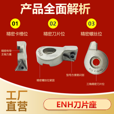 EWN精镗刀刀片座ENH 1 2 3 4 5 6 -1 2 3 精镗头刀片座/配BIG CBH