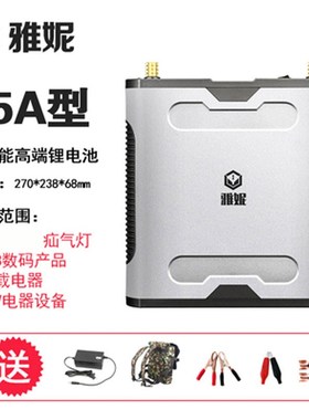 锂电池12v大容量大功率户外超轻三元80ah100安伏聚合物动力锂电瓶