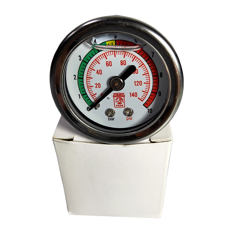 滤油器油宝压力表10公斤海天注塑机精密过滤器油压表滤油机油表
