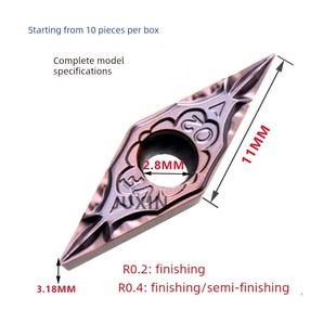 京瓷35度铷内孔车削刀片Vbmt110302Vf Pr930不锈钢精车削数控刀片