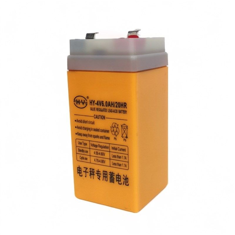 锐箭富克斯电子秤电池电瓶原装正品4V6AH电子称专用电瓶超长续航