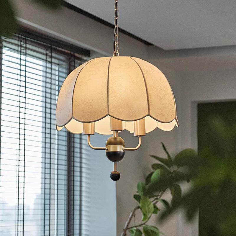 2026新款法式复古风卧室吊灯中古设计师美式客厅主卧餐桌吧台灯