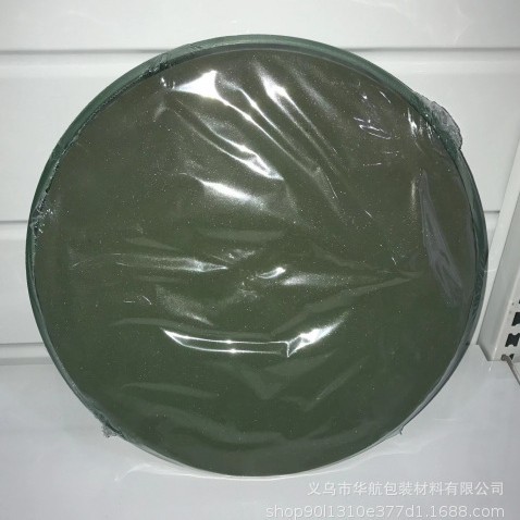带泥圆形婚车装饰吸盘婚庆车头带泥花泥花店公司鲜花资批发婚礼