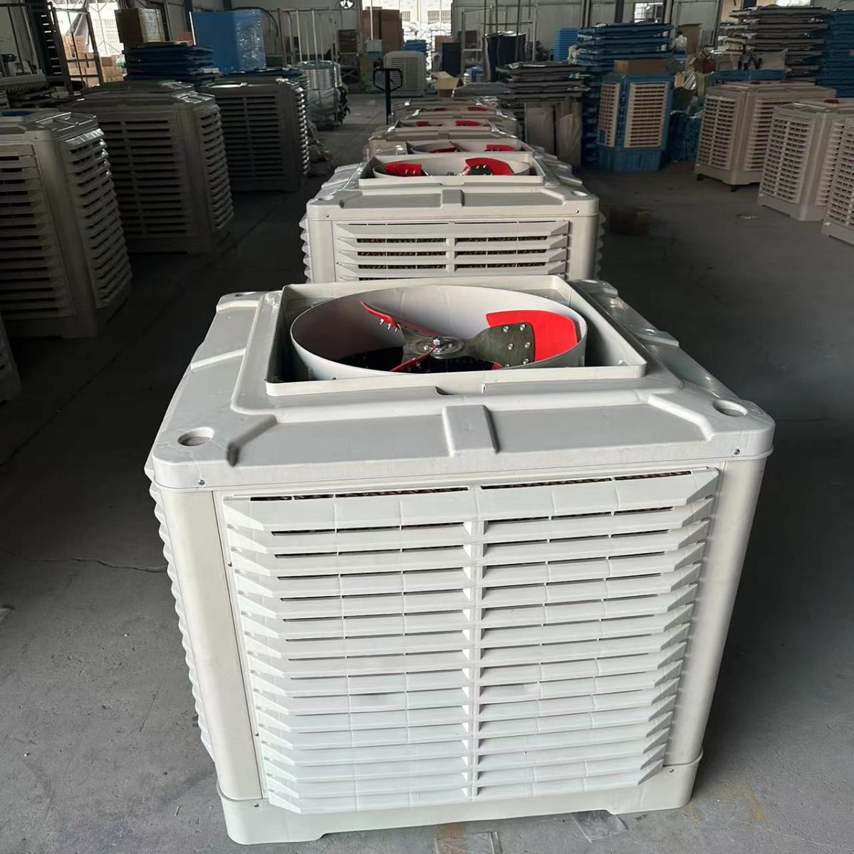 工业冷风机大厂房室外水空调工厂商用移动大型空调扇制冷水冷风扇
