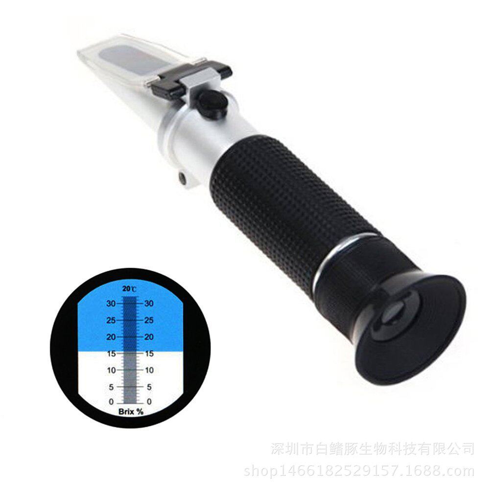 海水比重计 折光仪 折射仪 食品/海水养殖专用盐度计 0-100‰