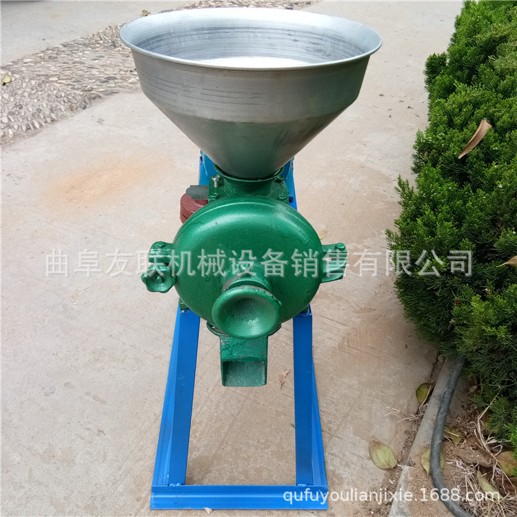 干湿两用杂粮磨浆机 山东摊煎饼磨糊子机 260型号粮食磨浆机