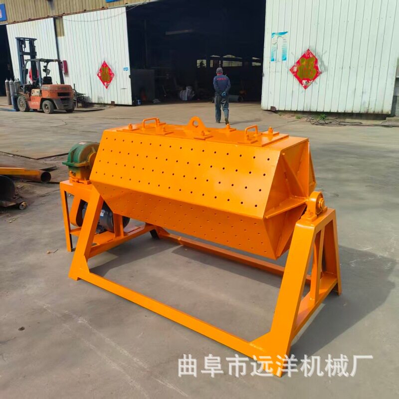 六角滚筒振动抛光机去油除锈