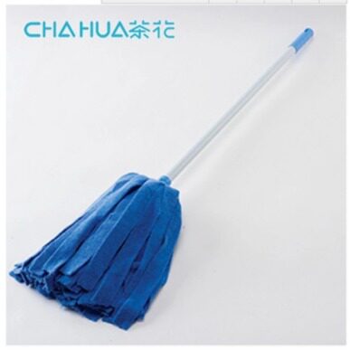 茶花细纤维拖把吸水棉纱棉线拖布墩布4703棉布条拖把地拖纤维清洁