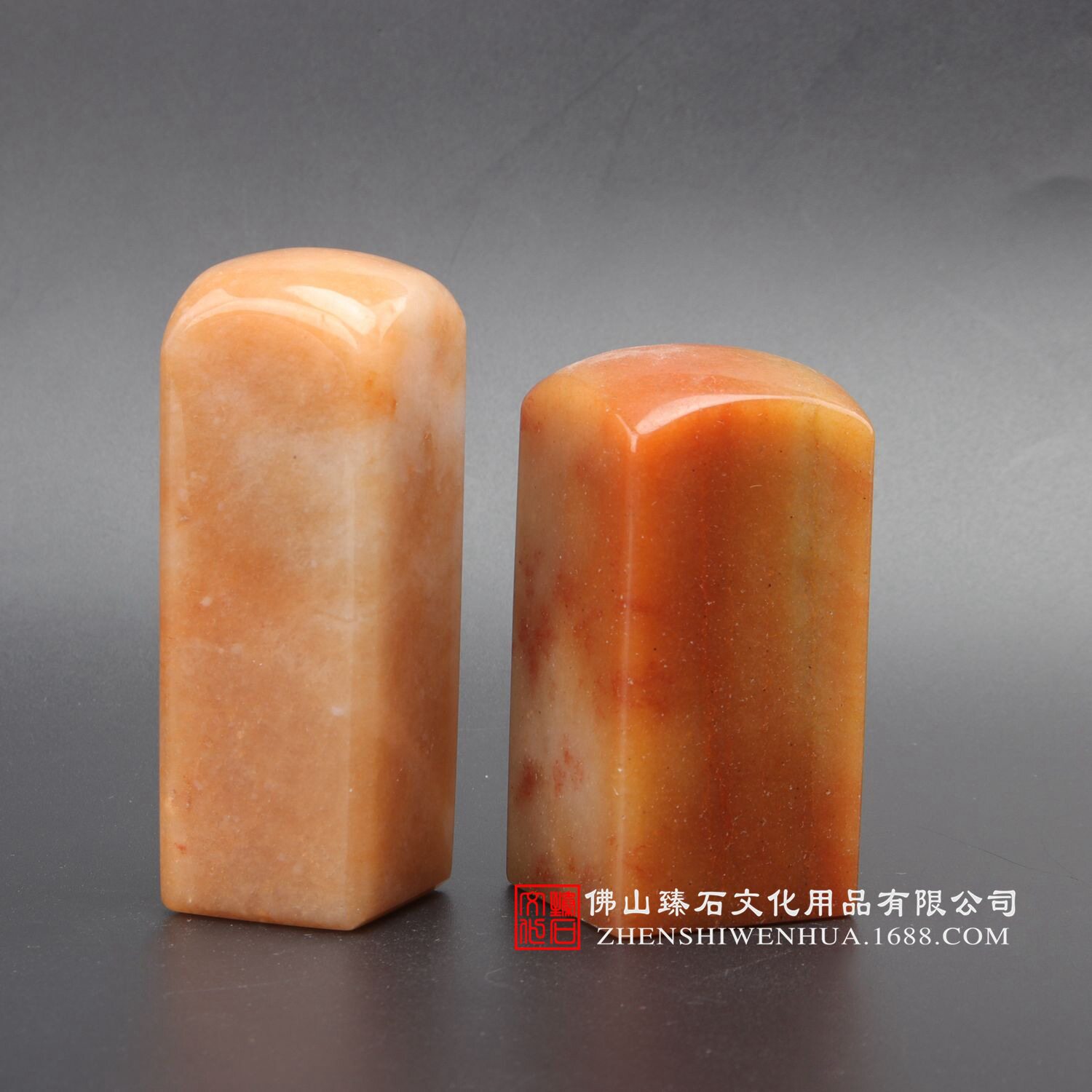 天然红东陵玉公司印章 私人印鉴 手工个人图章财务用章