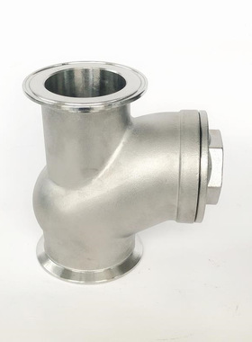 不锈钢快装止回阀/Y型污提球形止回阀/CF8M316/1.6MPa 温州