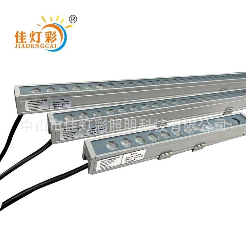 LED户外亮化轮廓灯DMX512外控DC24V线条灯迷你洗墙灯