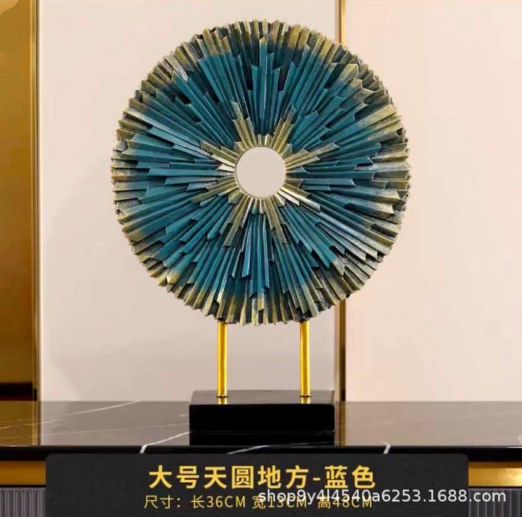 现代家居装饰品摆件酒柜客厅办公桌样板房摆件时尚工艺品摆设