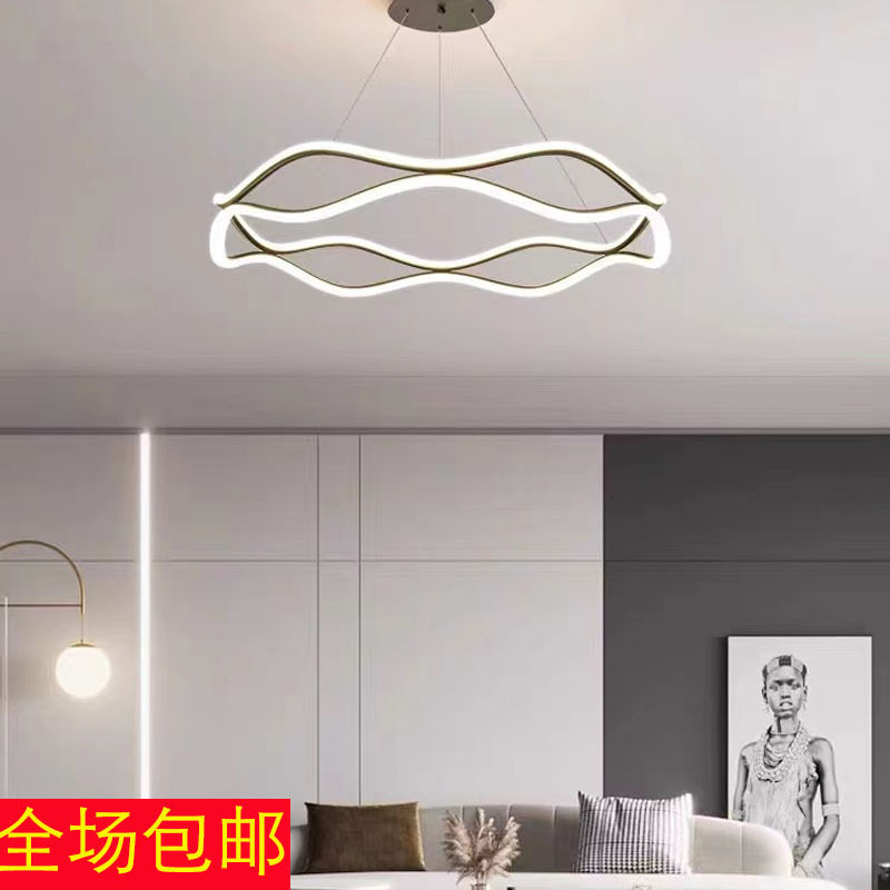 吊灯设计师款现代简约小客厅卧室书房创意个性艺术极简北欧餐厅灯