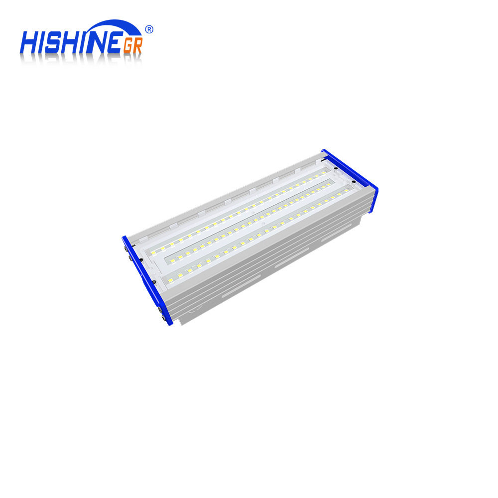 智能控制LED线性灯铝材照明天棚灯室内吸顶灯50w高湾灯仓库工矿灯