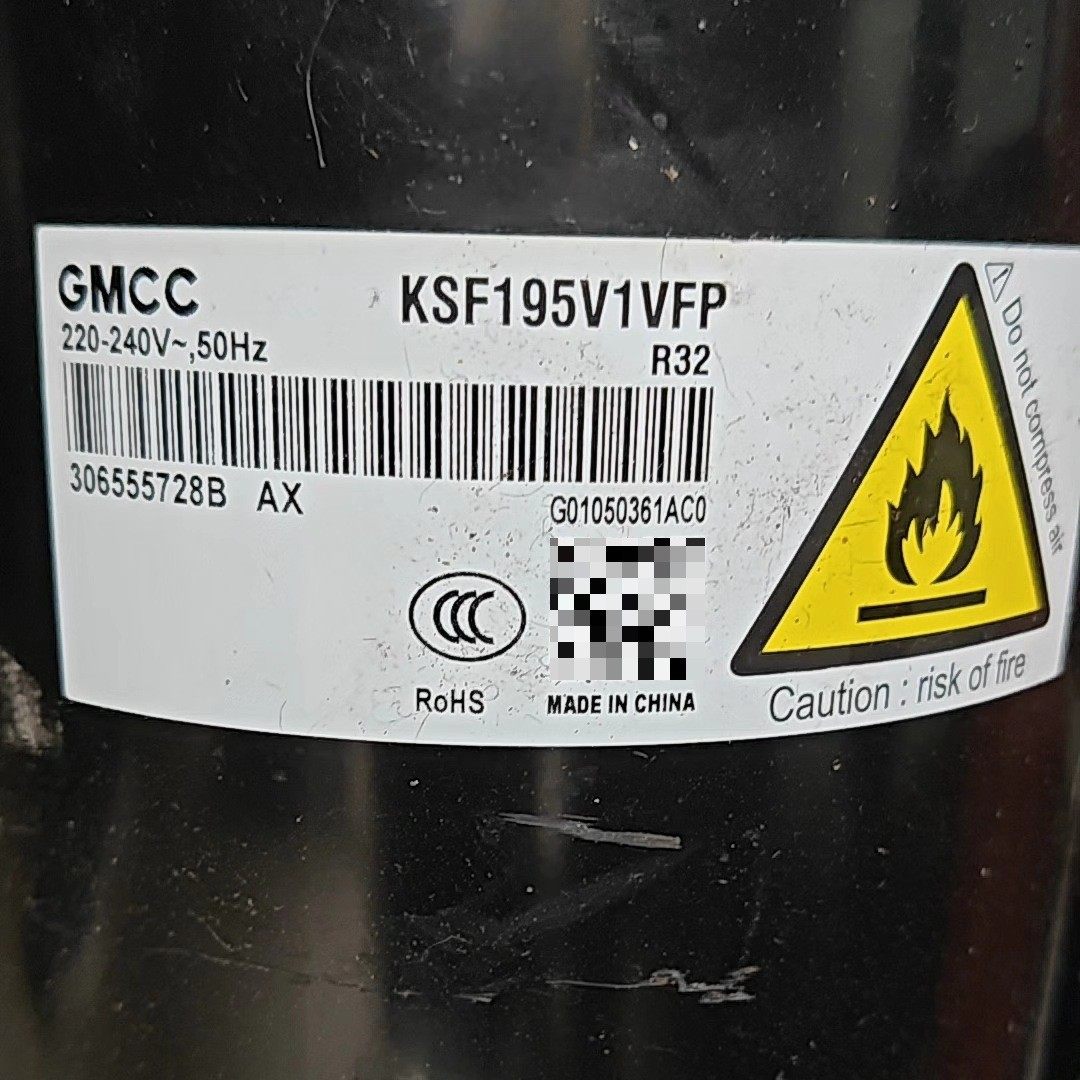 空调制冷压缩机JASK103D33UEZ3/UEZ/KS140J1N/KSF195V1VFP/VFT美