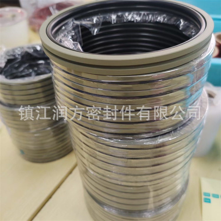 供应燃料加注阀泛塞封PTFE碳纤维黑色泛塞封适用于多重介质