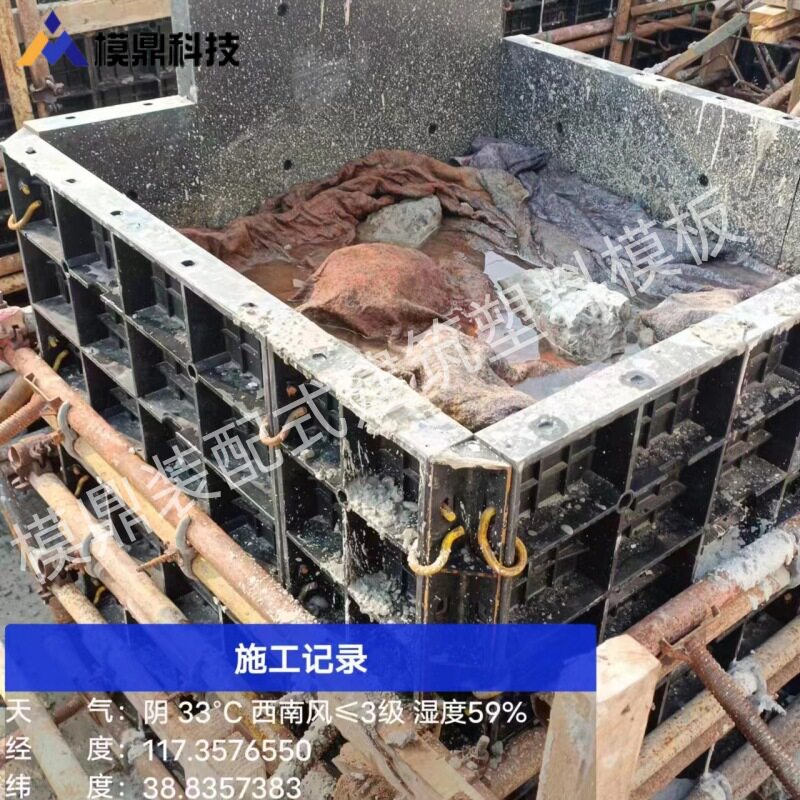 新型建筑塑料模板混凝土定型浇筑模板市政电力工程专用