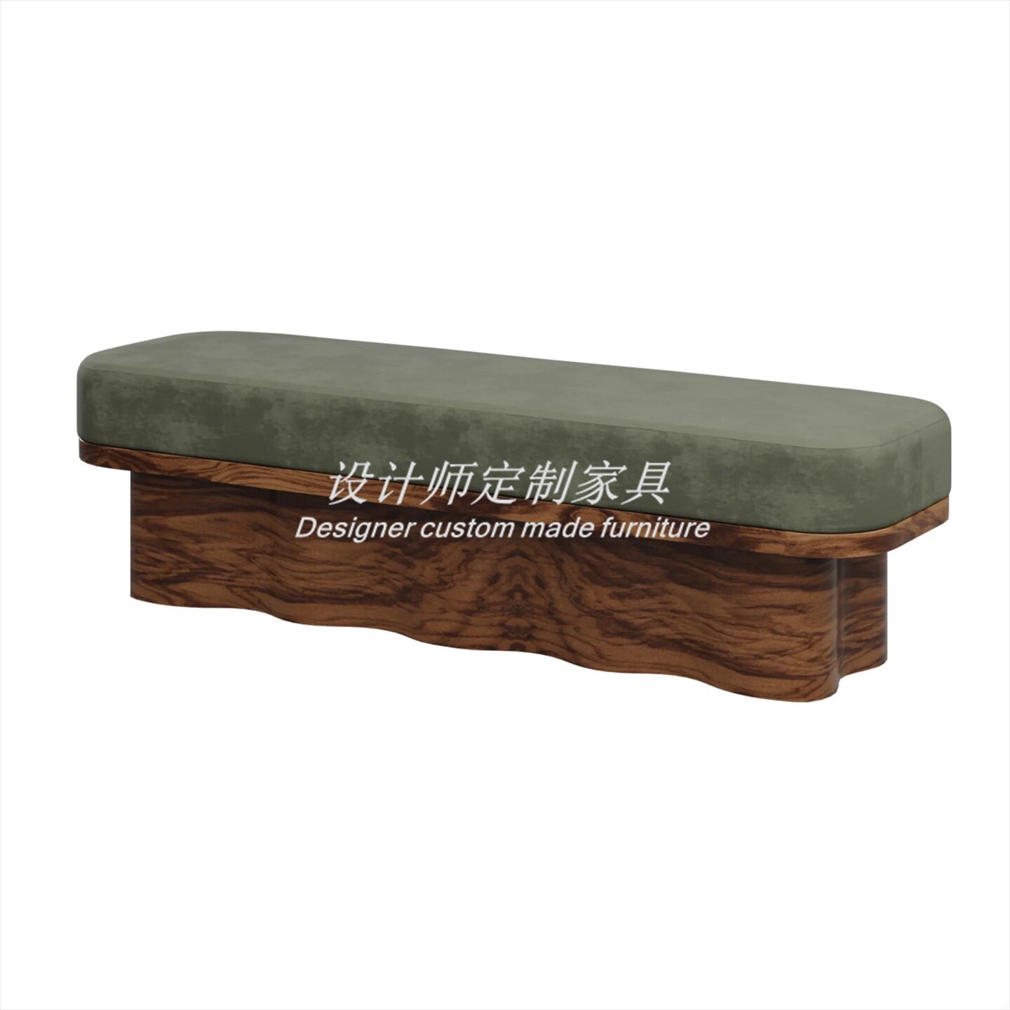 北欧客厅长条凳设计师艺术床尾凳创意家用换鞋凳简约民宿休闲长凳