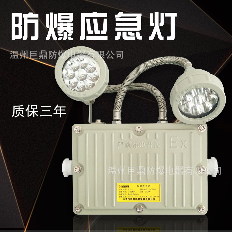 防爆双头壁装应急指示灯防尘