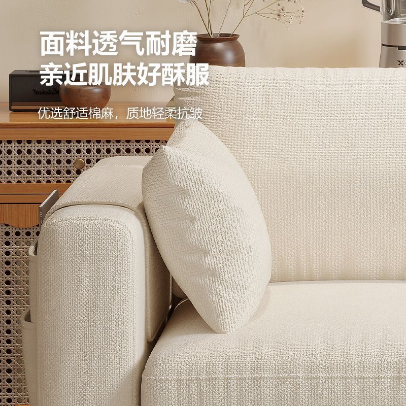 布艺沙发小户型出租屋卧室双人沙发简约现代网红风单人公寓小沙发