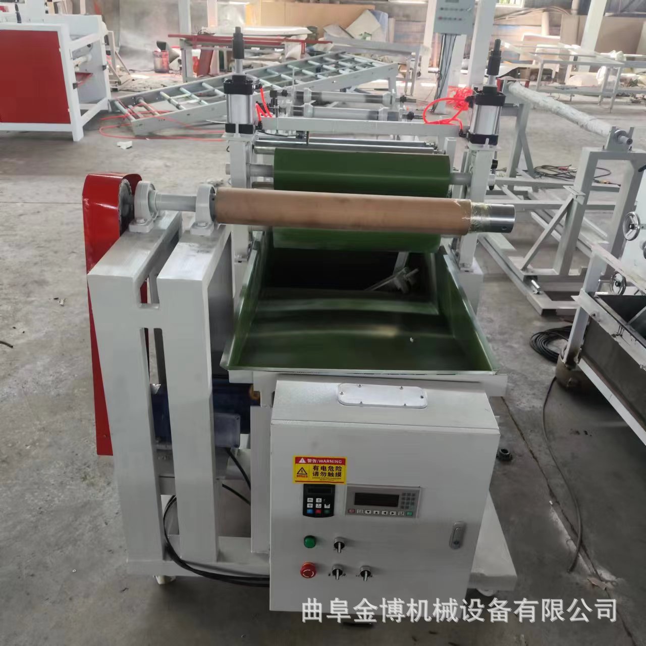 防水胶油玻纤布浸胶机纠偏导正自动放卷收卷成卷的布料涂布机