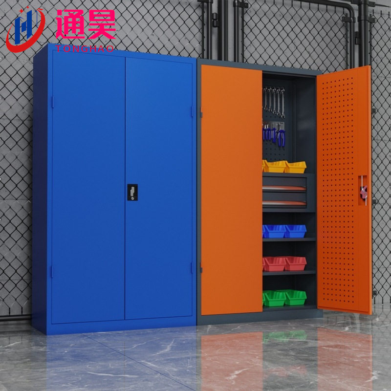 重型加厚铁皮工具柜带抽屉收纳