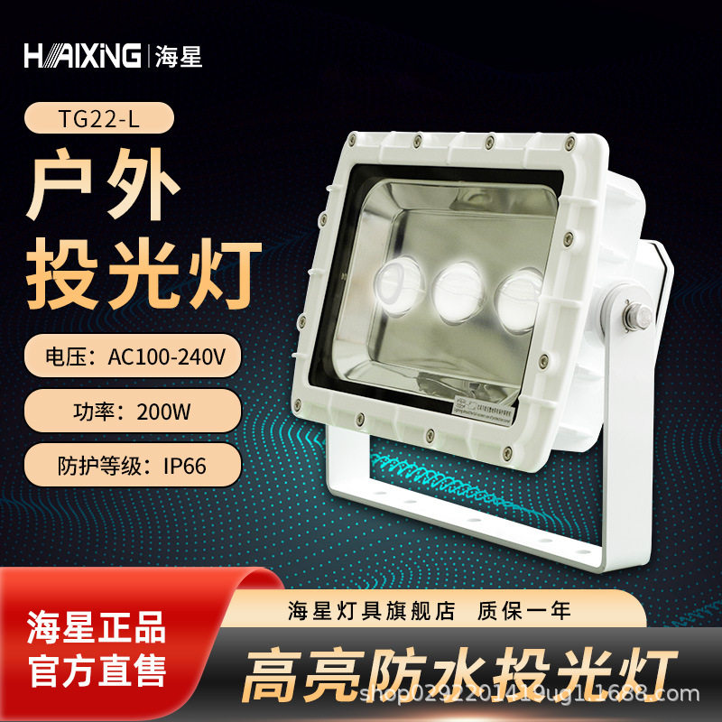 海星海事船用200WLED投光灯