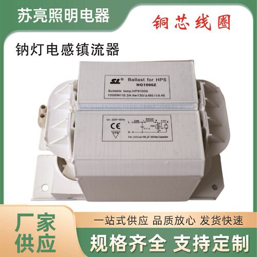 1000W60Hz铜芯镇流器足功率HID镇流器钠灯镇流器投光灯镇流器