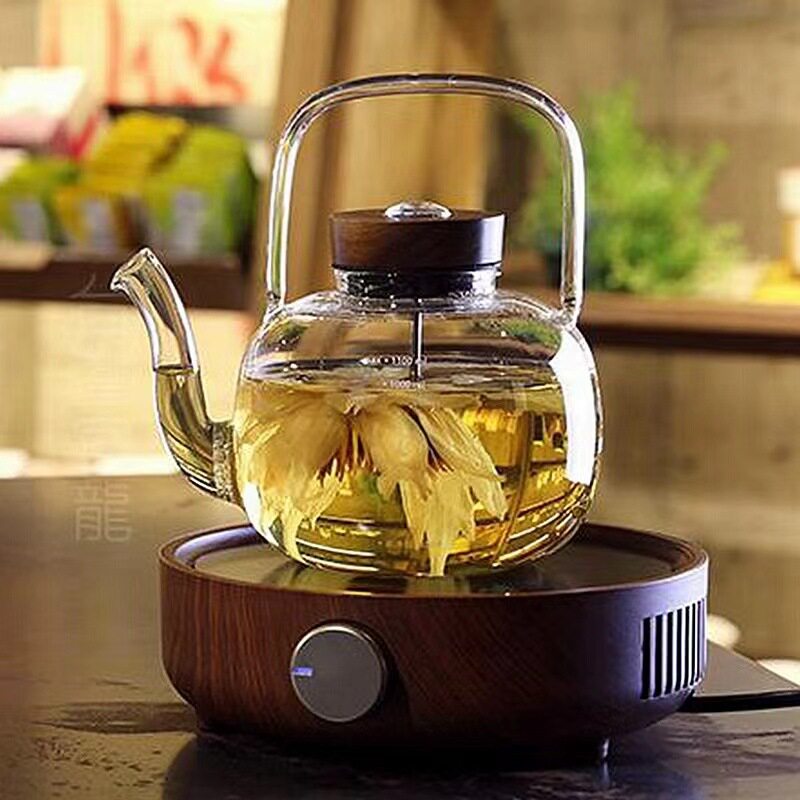 宜龙电陶炉茶炉家用小型静音煮茶器铁壶银壶铜壶不挑壶烧水炉