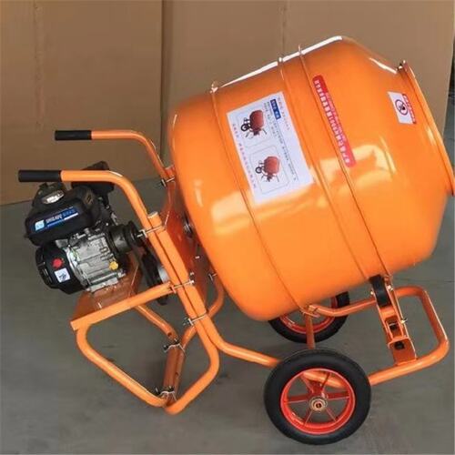 350/500L手推电动滚筒搅拌机