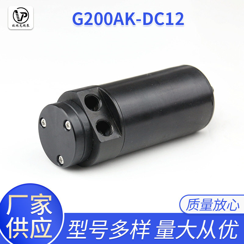 G204(AK/XK)/DC12(24)铝合金微型齿轮泵厂家小油泵果糖机泵