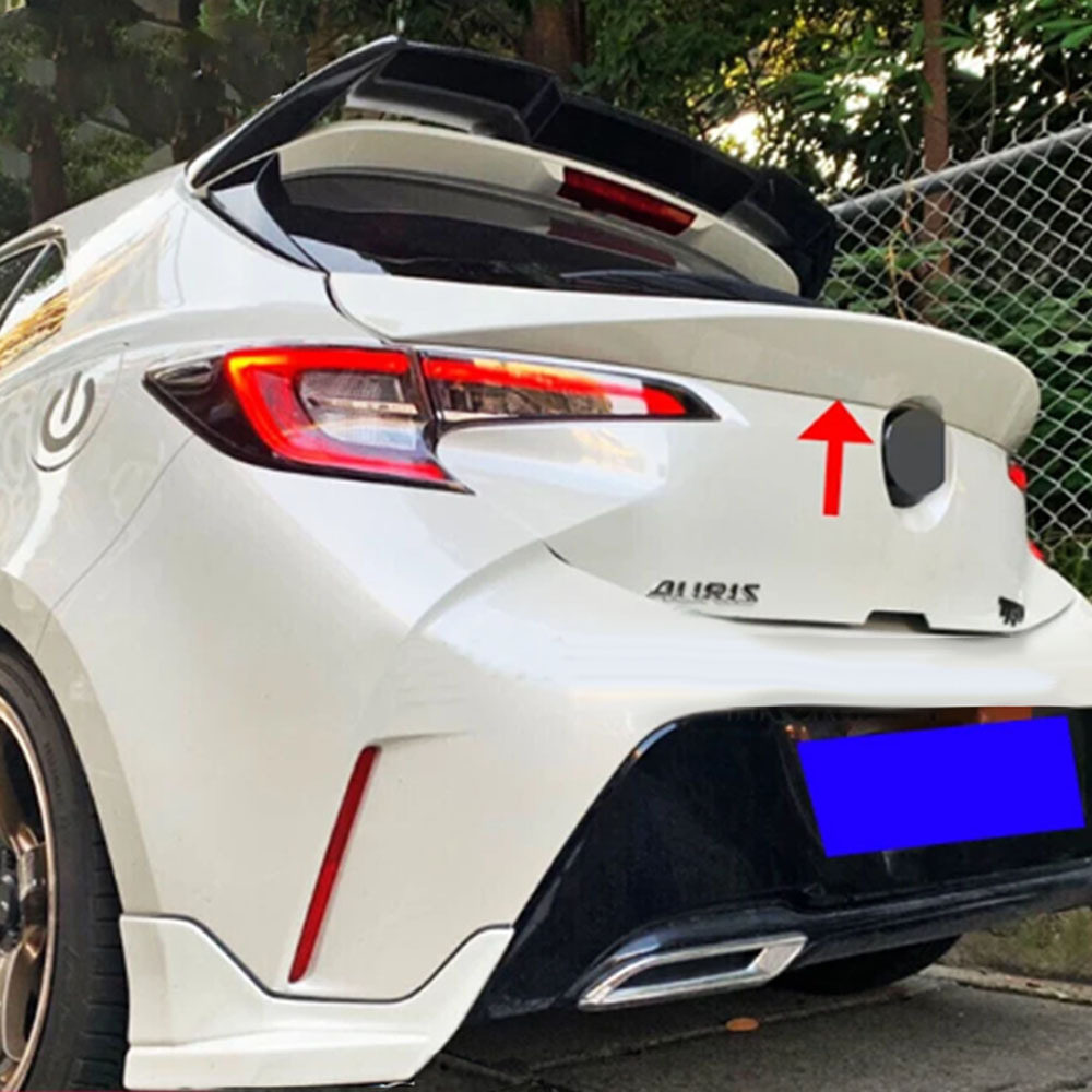 适用于19-23两厢卡罗拉改装专用尾翼中翼 corolla免打孔烤漆中翼